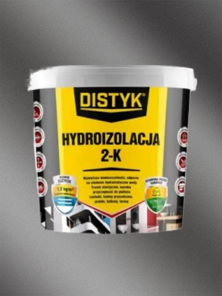 Hydroizolacja Distyk 2-K- elastyczna masa