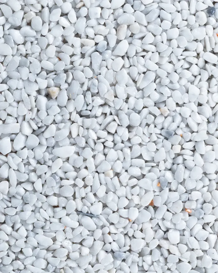 Kamień Dekoracyjny Bianco Carrera 4/8mm - 25kg Kamienny Dywan
