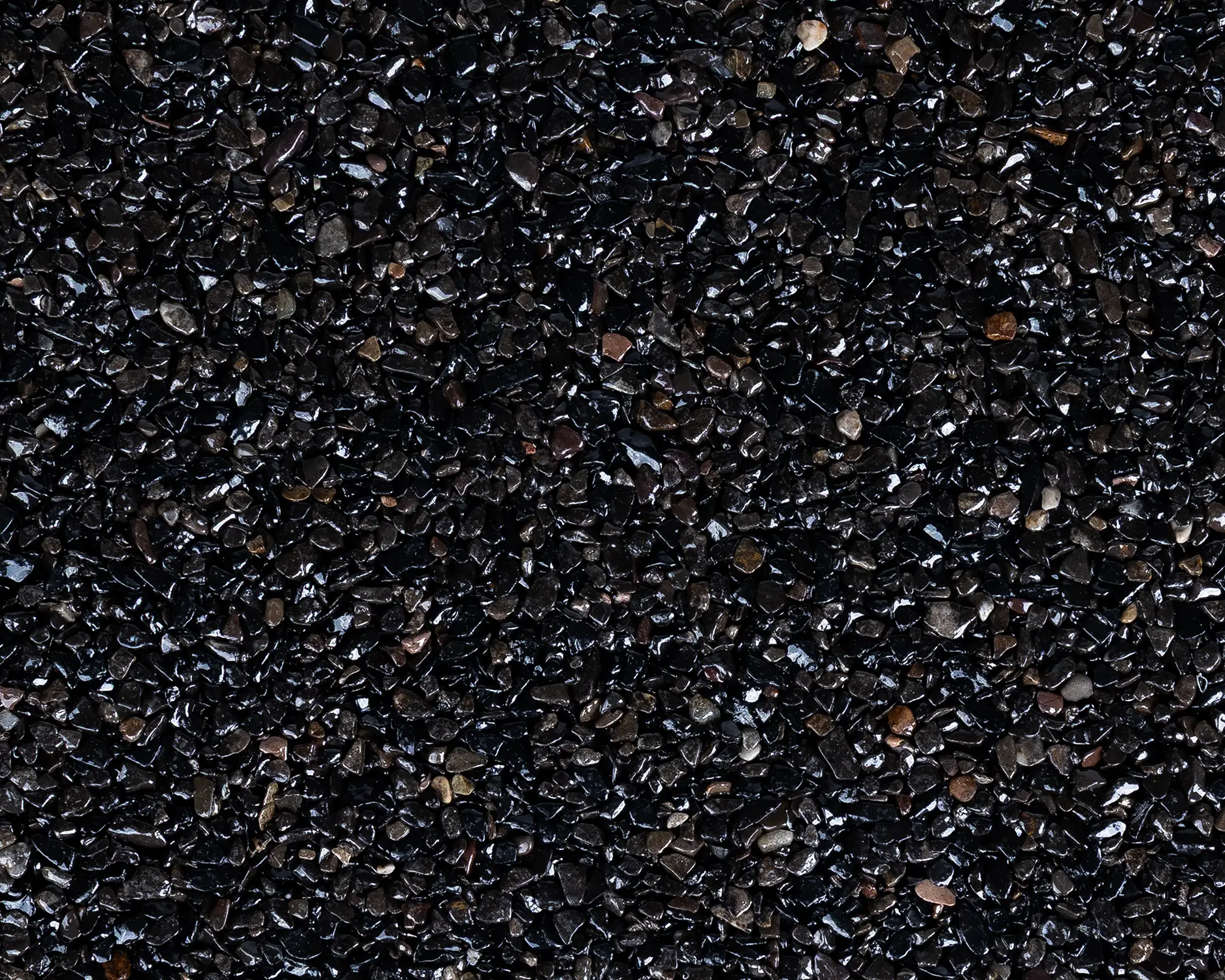Kamień Dekoracyjny Nero Ebano 1/4mm – 25kg Kamienny Dywan